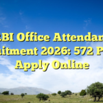 RBI Office Attendant Recruitment 2026: 572 Posts – Apply Online