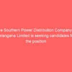 The Southern Power Distribution Company of Telangana Limited is seeking candidates for the position of Junior Lineman.