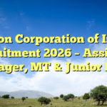 Cotton Corporation of India Recruitment 2026 – Assistant Manager, MT & Junior Posts