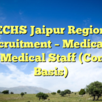 ECHS Jaipur Region Recruitment – Medical & Para‑Medical Staff (Contract Basis)