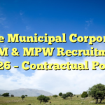 Thane Municipal Corporation GNM & MPW Recruitment 2026 – Contractual Posts