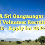 DLSA Sri Ganganagar Para Legal Volunteer Recruitment 2026 – Apply for 29 Posts