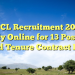 HOCL Recruitment 2026: Apply Online for 13 Posts on Fixed Tenure Contract Basis