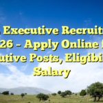 IOCL Executive Recruitment 2026 – Apply Online for Executive Posts, Eligibility & Salary