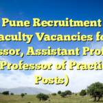 DIAT Pune Recruitment 2026: Faculty Vacancies for Professor, Assistant Professor and Professor of Practice (7 Posts)