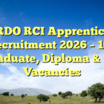 DRDO RCI Apprentices Recruitment 2026 – 195 Graduate, Diploma & ITI Vacancies