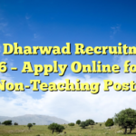 IIIT Dharwad Recruitment 2026 – Apply Online for 10 Non-Teaching Posts