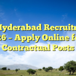 IIT Hyderabad Recruitment 2026 β Apply Online for 7 Contractual Posts