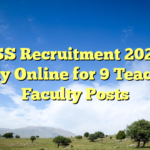 TISS Recruitment 2026 – Apply Online for 9 Teaching Faculty Posts